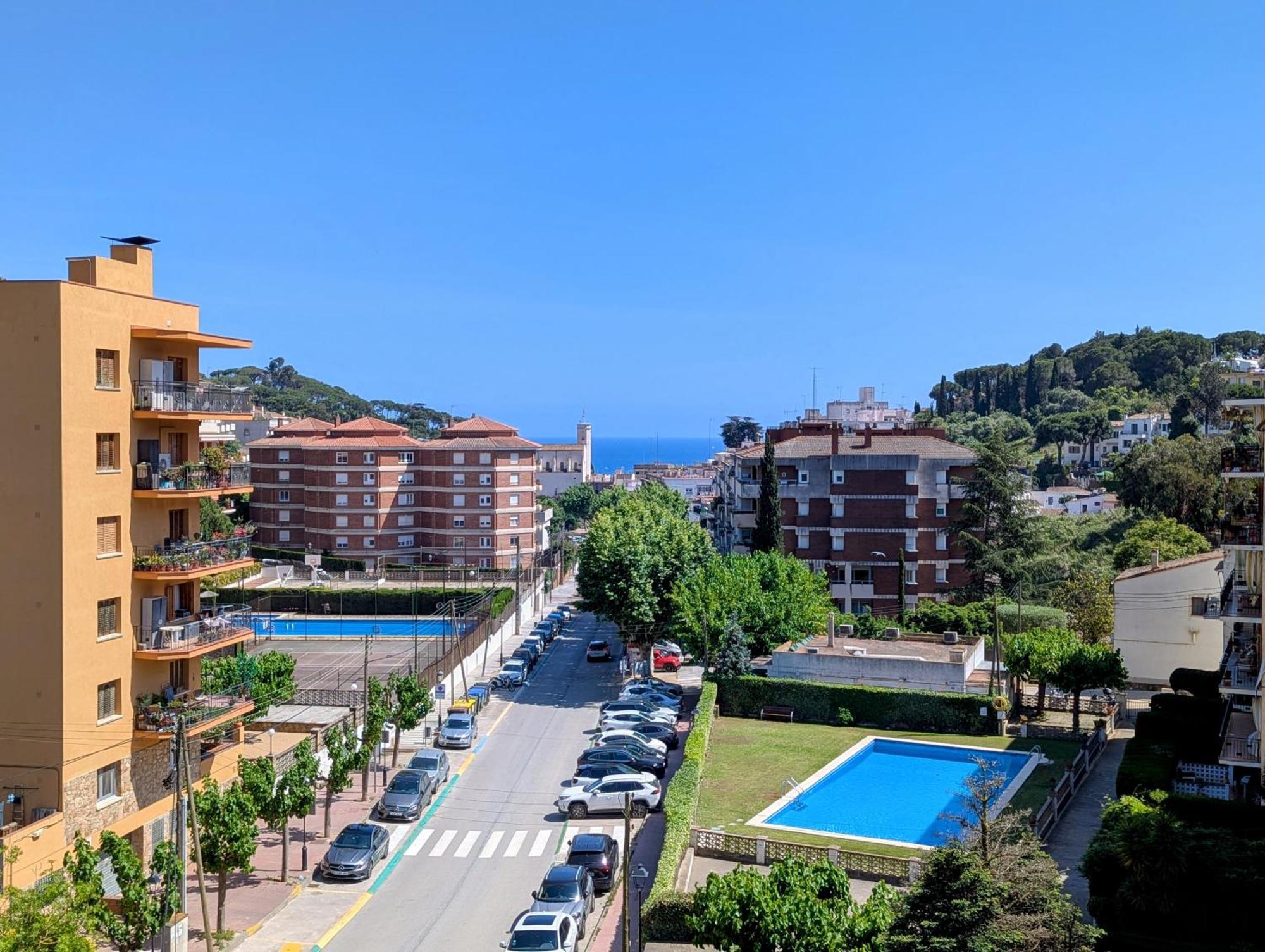 Attic With Seaview, Close To The Beach Arenys de Mar Bagian luar foto